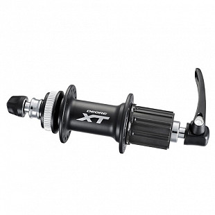 Велосипедная втулка задняя Shimano fh-m785 deore xt 32h 8/9/10 скоростей под диск black ZSM77070