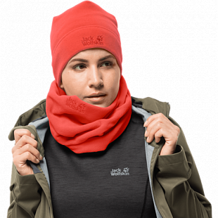 Шарф Jack Wolfskin Real Stuff Loop orange coral 1905861-3032