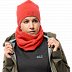 Шарф Jack Wolfskin Real Stuff Loop orange coral 1905861-3032