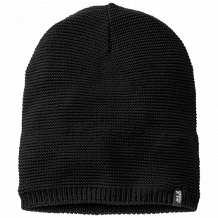 Шапка мужская Jack Wolfskin Stormlock Knit Beanie black 1906251-6000561