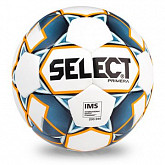 Мяч футбольный Select Primera 810116-004 white/dark blue/orange