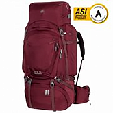 Походный рюкзак Jack Wolfskin Denali 65 Women cabernet 2008461-2046