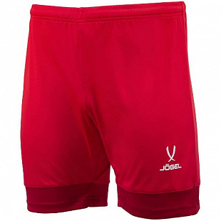 Шорты игровые детские Jogel DIVISION PerFormDRY Union Shorts red/dark red/white