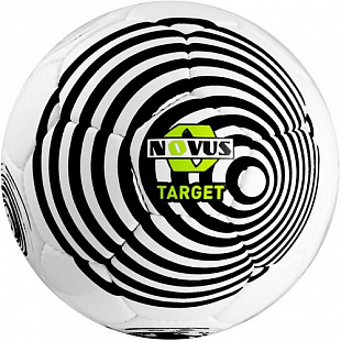 Мяч футбольный Novus Target PVC 5р white/black