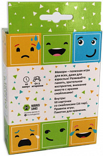 Настольная игра Muravey Games Мемори Смайлики ТК003