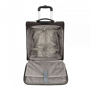 Чемодан малый Polar П7097 grey