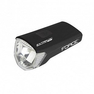 Свет Force передний EXTRA USB 1LED/2ф, 70Lum, АКБ/1050 мАч 45150
