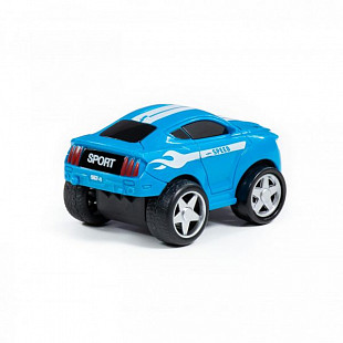 Автомобиль инерционный Полесье Крутой Вираж гоночный №1 78919 blue