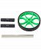 Ролик для пресса Starfit RL-103 black/green Ролик для пресса Starfit RL-103 black/green
