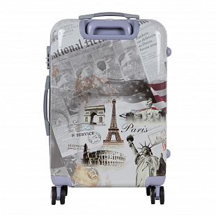 Чемодан средний Polar 24" 2-ой РА030 grey