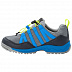 Водонепроницаемые кроссовки детские Jack Wolfskin Thunderbolt Texapore Low K grey / blue