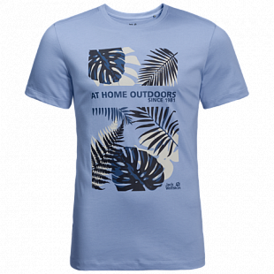 Футболка мужская Jack Wolfskin Palm Cove T M shirt blue