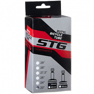 Велокамера STG 20Х1 автониппель 33мм Х82411