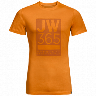 Футболка мужская Jack Wolfskin 365 T M rusty orange