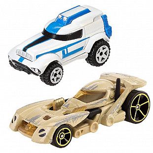 Набор машинок Hot Wheels Звездные войны Штурмовик и Дроид (CGX02 CGX07)