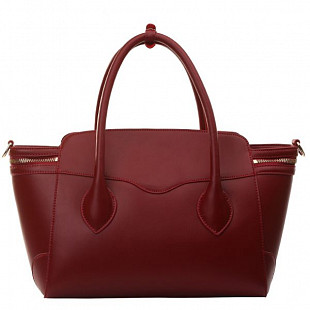Женская сумка из кожи Pola 9006 burgundy