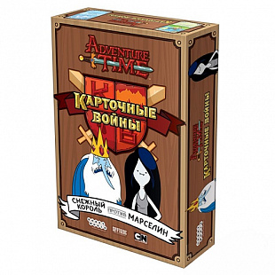 Карточная игра Hobby World Время приключений: Карточные войны. Снежный король против Марселин 915095