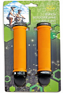 Грипсы Vinca 129мм H-G 119 Orange/Black