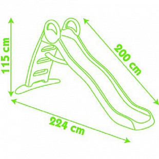 Игрушка Smoby Детская горка с дождиком, 200 см 310192