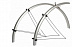 Крылья комплект SKS Pet51, Al, silver 899446