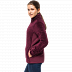 Джемпер женский Jack Wolfskin Pine Leaf Jacket Women garnet red stripes