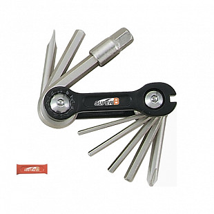Набор инструментов складной Super B TB-9870 10 в 1 red NSB98678