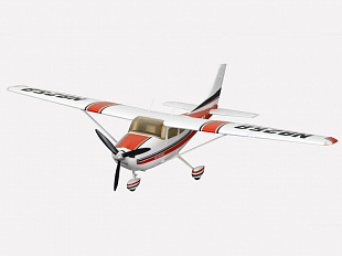 Радиоуправляемый самолёт FMS Sky Trainer 182 1400MM FMS007R