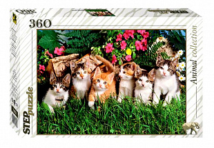 Пазлы Step Puzzle 360 Дружная семейка 73058