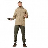 Ветрозащитная летняя куртка мужская Jack Wolfskin Lakeside Safari Jacket M sand dune