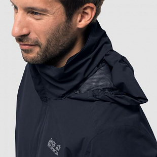 Куртка мужская Jack Wolfskin Stormy Point Jacket M night blue