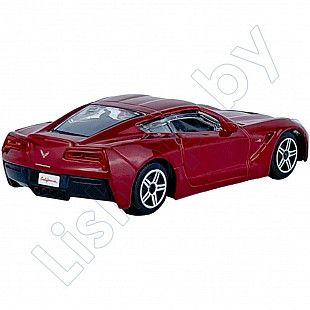 Машинка Bburago 1:43 2014 Corvette Stingray (18-30000/18-30250) red