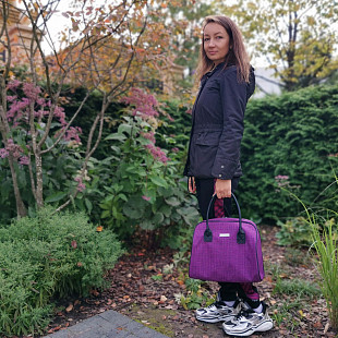 Дорожная сумка Polar П7113ж violet