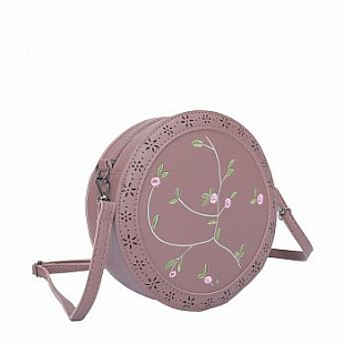 Сумка городская Ors Oro CS-0028 /2 dark fawn pink
