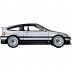 Машинка Hot Wheels Premium '88 Honda CRX (FPY86 JKF13)