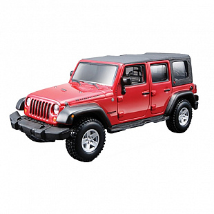 Сборная модель автомобиля Bburago 1:32 Jeep Wrangler (18-45121)