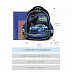 Рюкзак школьный GRIZZLY RAz-187-10 /2 black/blue