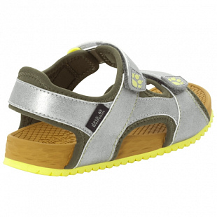 Сандалии детские Jack Wolfskin Outfresh Deluxe Sandal K silver / khaki