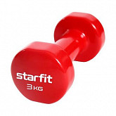 Гантель виниловая Starfit Core 3 кг DB-101 red