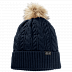 Шапка женская Jack Wolfskin Narita Pompom Cap Women midnight blue