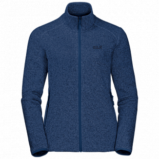 Джемпер женский Jack Wolfskin Caribou Track Jacket W porcelain blue
