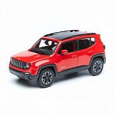 Масштабная модель автомобиля Maisto 1:24 Джип Ренегат (31282) red