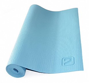 Гимнастический коврик для йоги, фитнеса Liveup blue LS3231 (173x61x0,4)