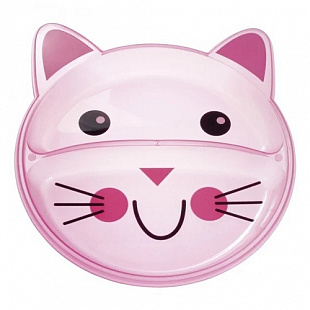 Тарелка Canpol babies Пластиковая 6м+ 74/005 Pink