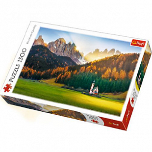 Пазл Церковь в Доломитах 26134