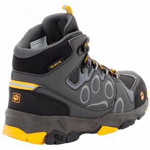 Ботинки детские Jack Wolfskin Mtn Attack 2 Texapore Mid K burly yellow