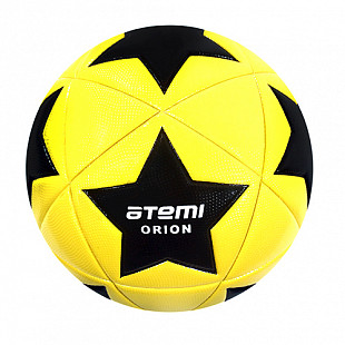 Футбольный мяч Atemi Orion 5р Yellow/Black/White