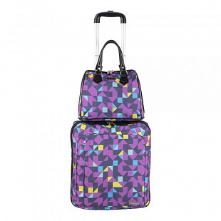 Чемодан малый Polar П7094 purple