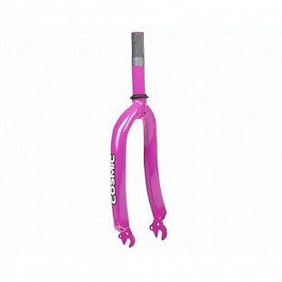 Вилка Novatrack жесткая 16" КЛ105198 pink