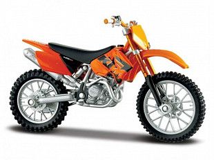 Масштабная модель мотоцикла Maisto 1:18 KTM 525SX (39300)