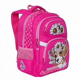 Рюкзак школьный GRIZZLY RG-965-2 /1 honeysuckle